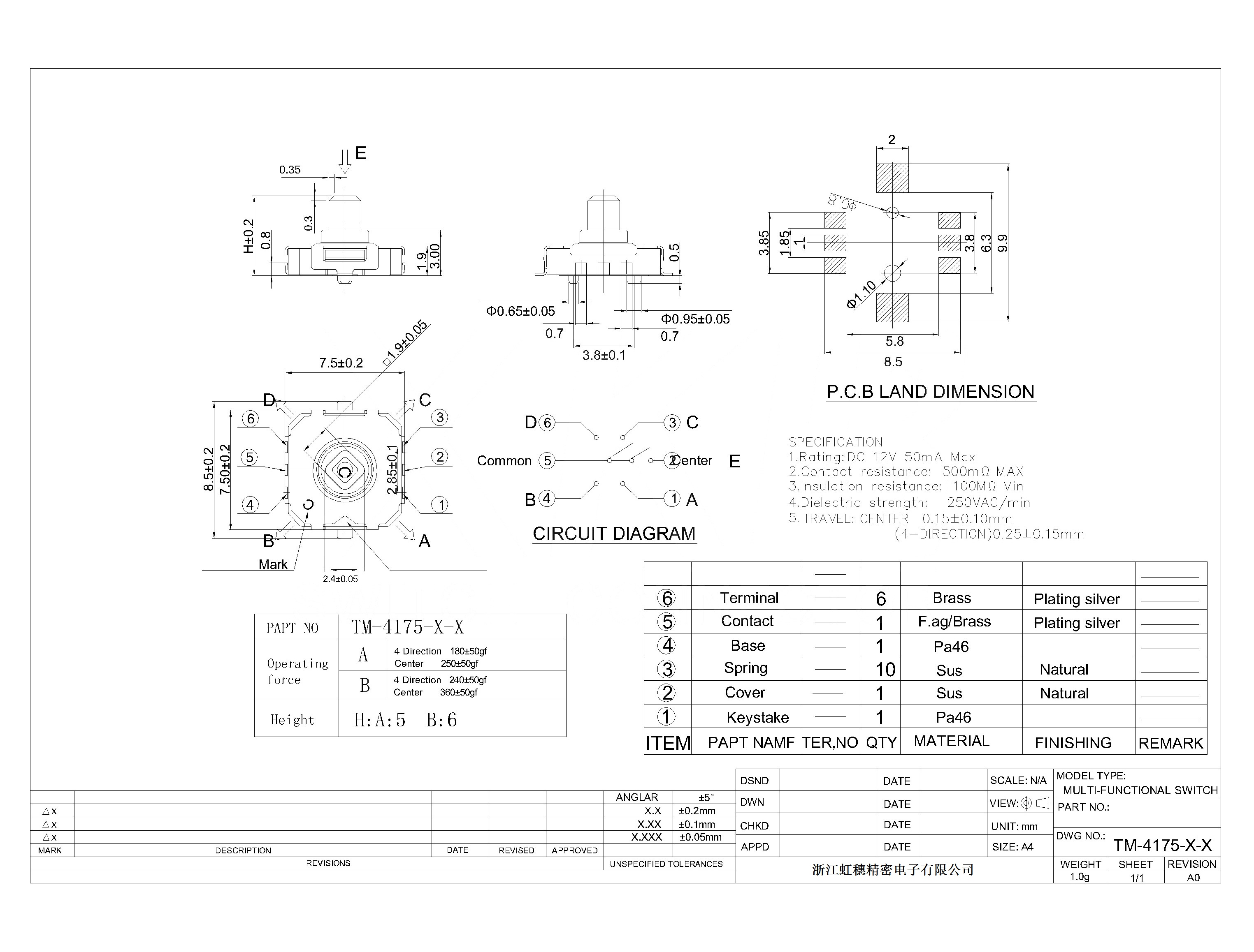 TM-4175-X-X