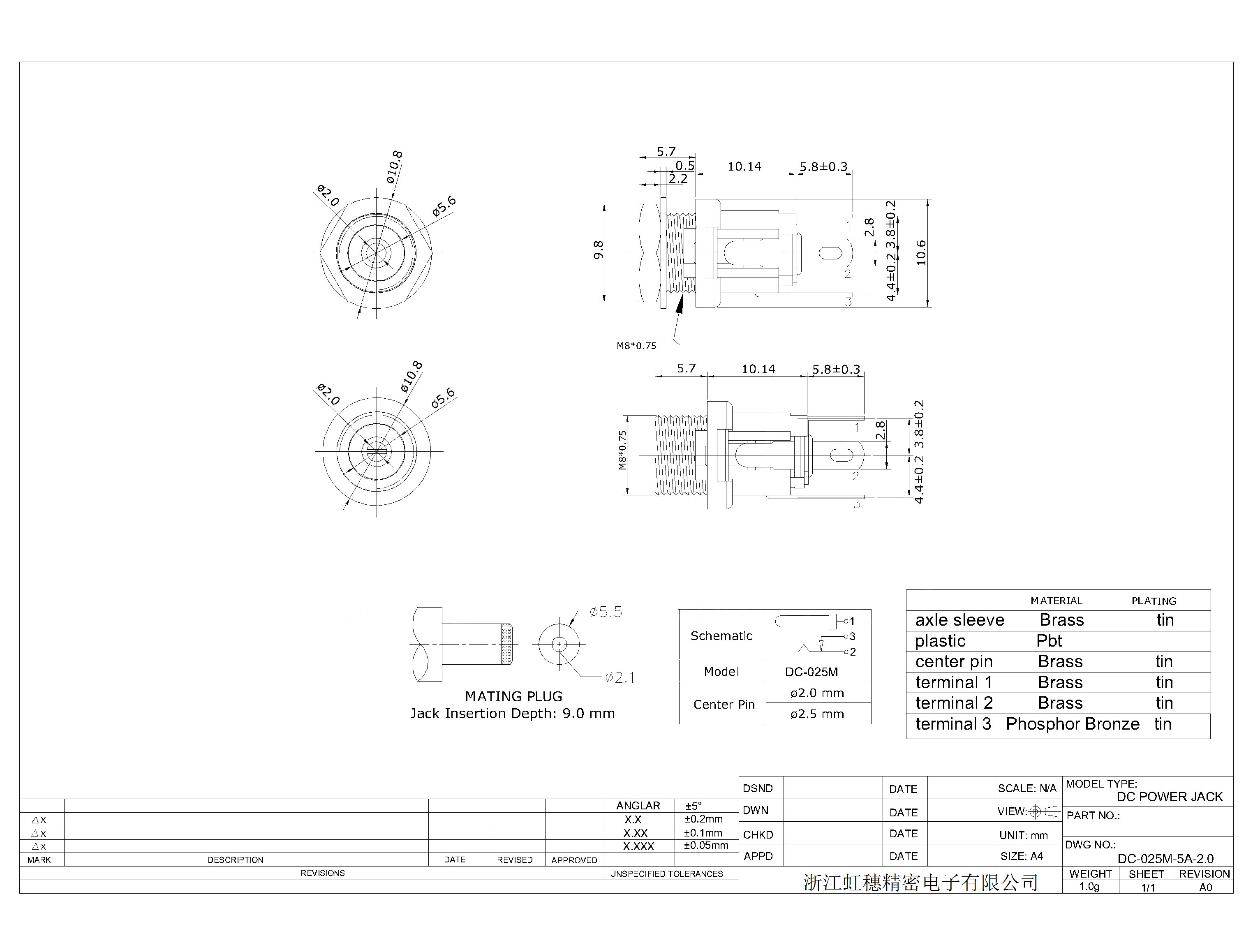 DC-025M-5A-2.0