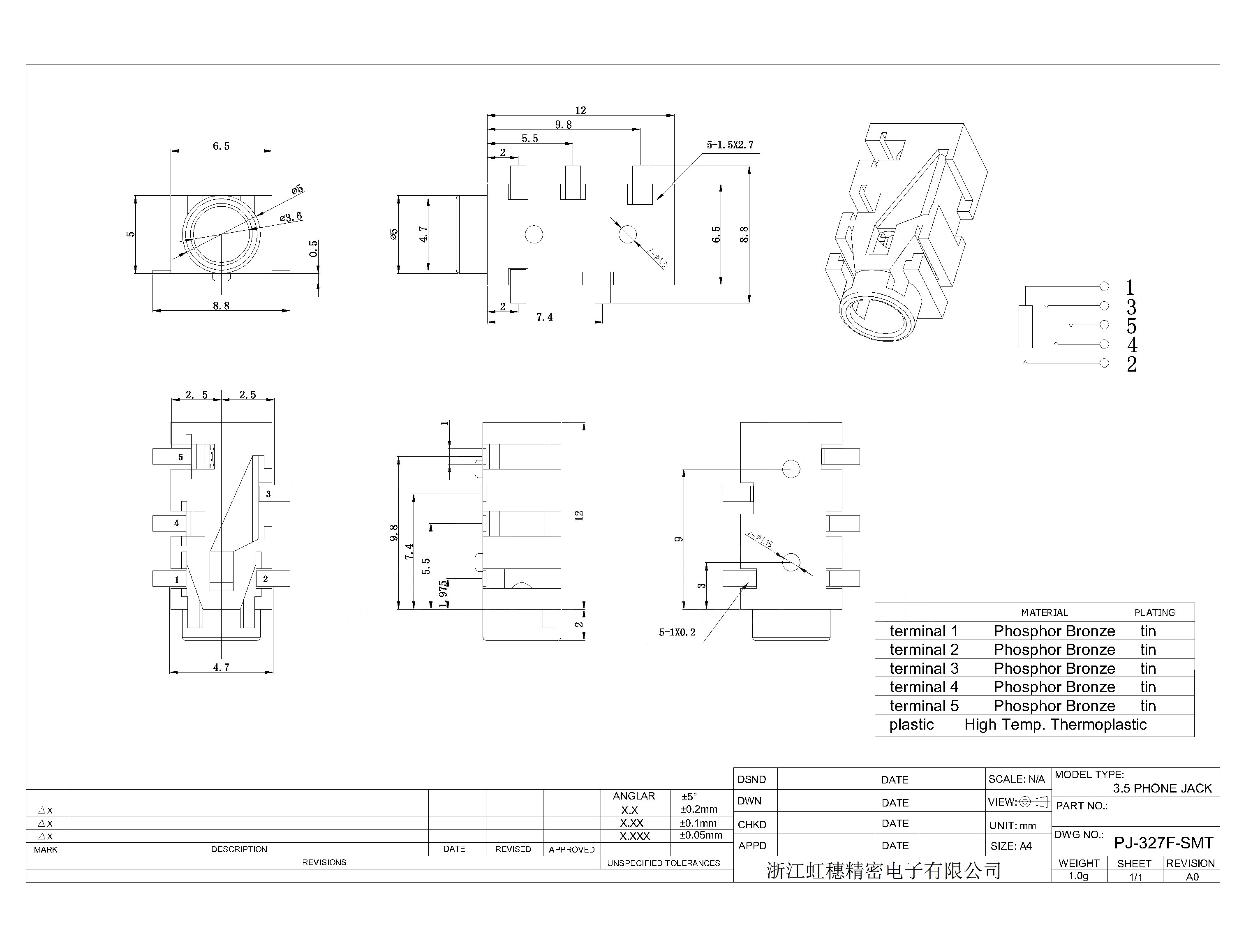 PJ-327F-SMT