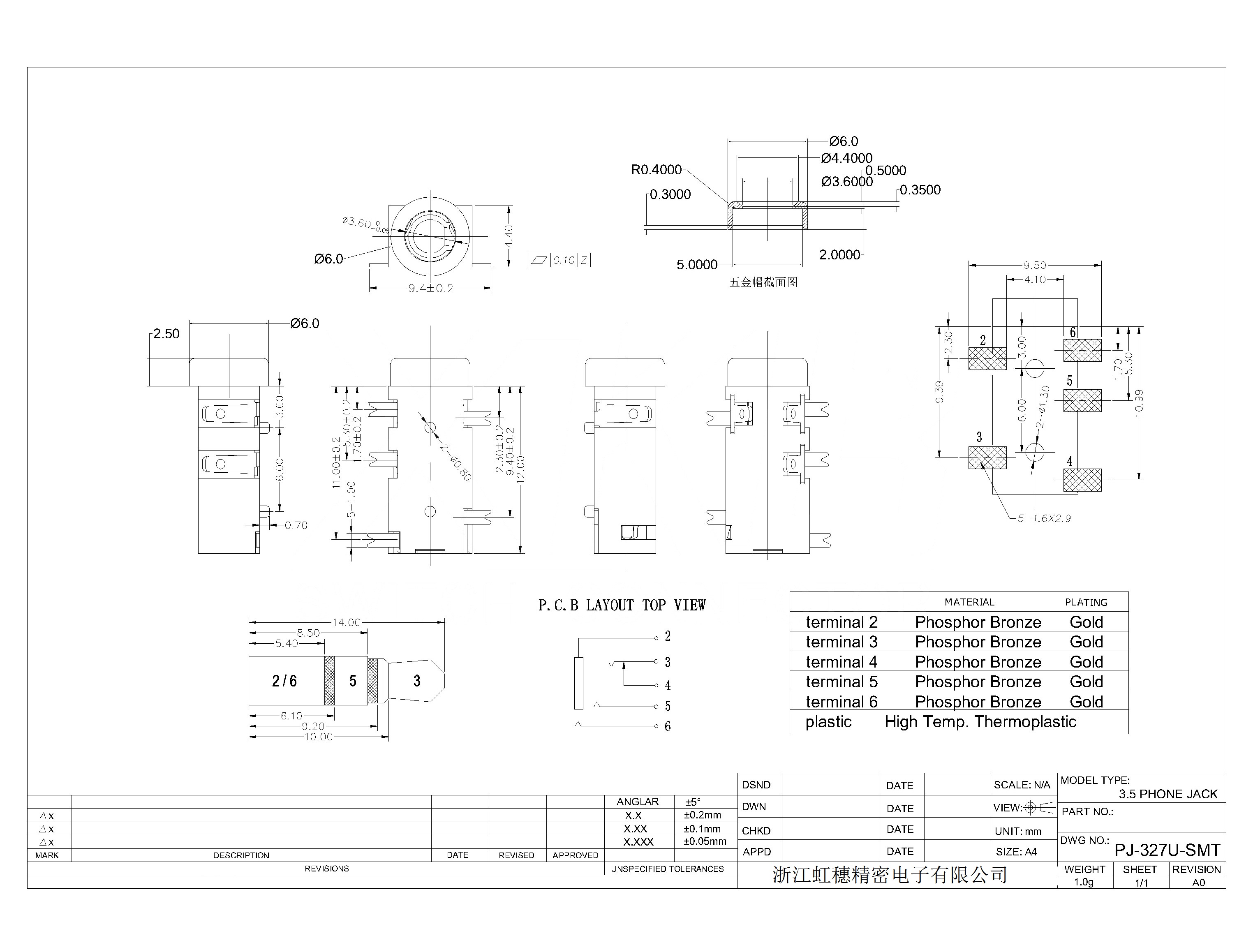 PJ-327U-SMT